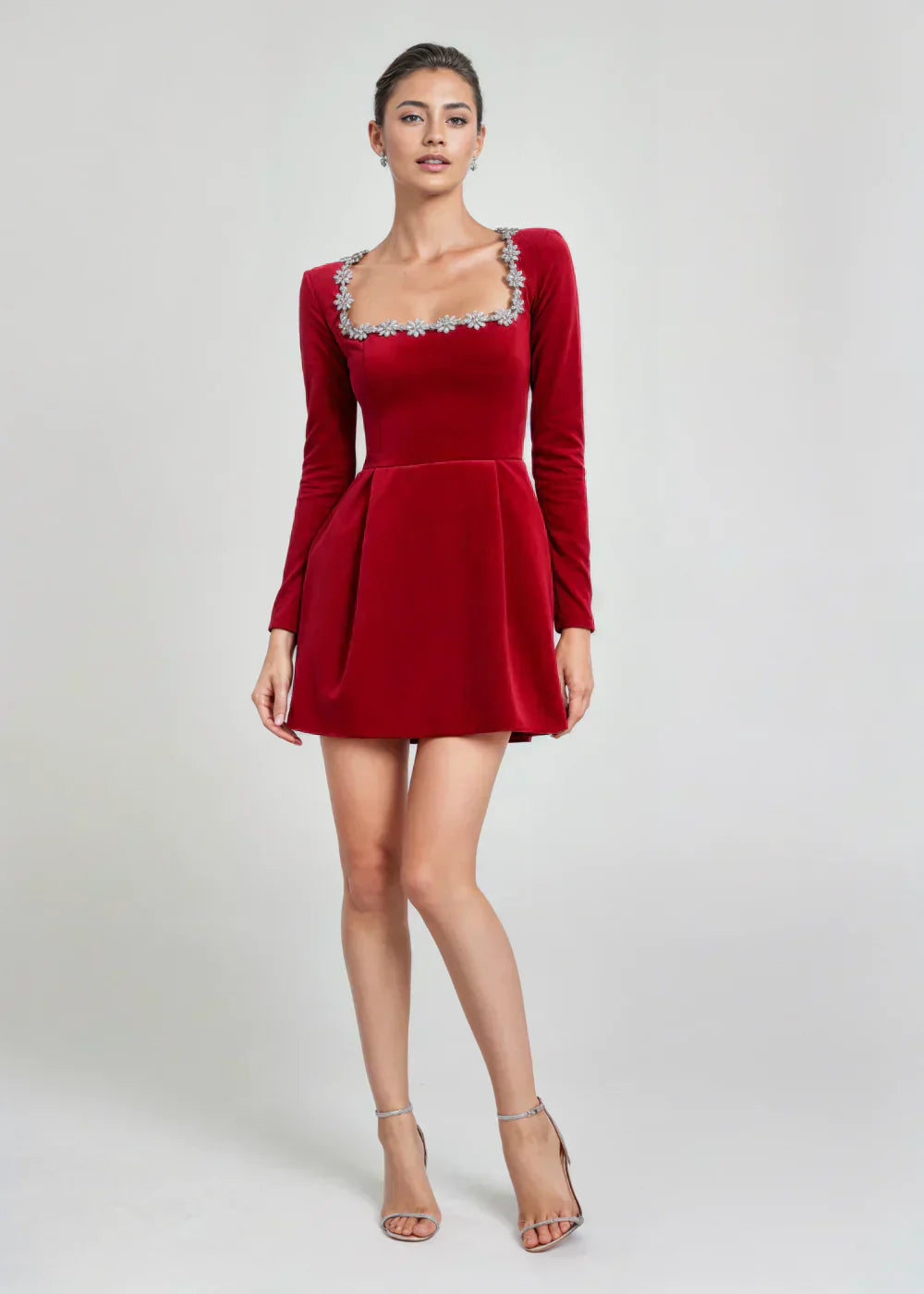 Women's Velvet Mini Vest