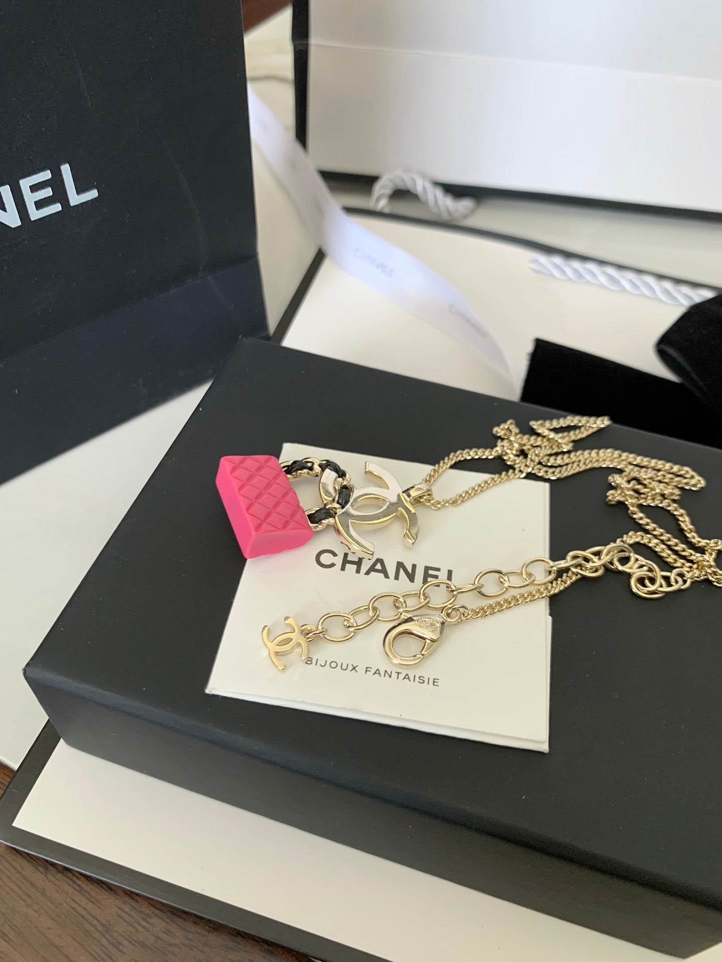 CH Bag Necklace