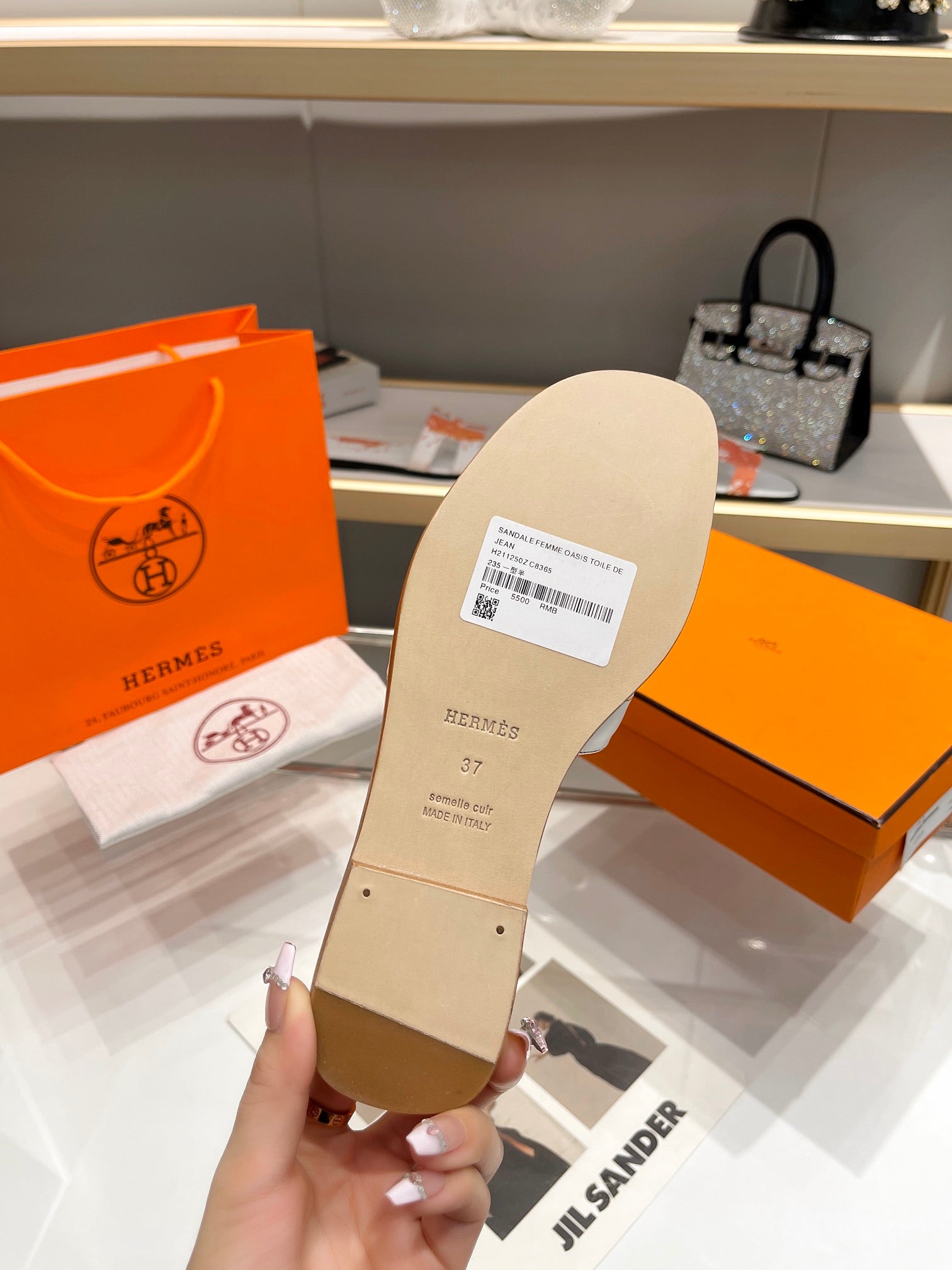 Hermè* new 1:1 vip slippers