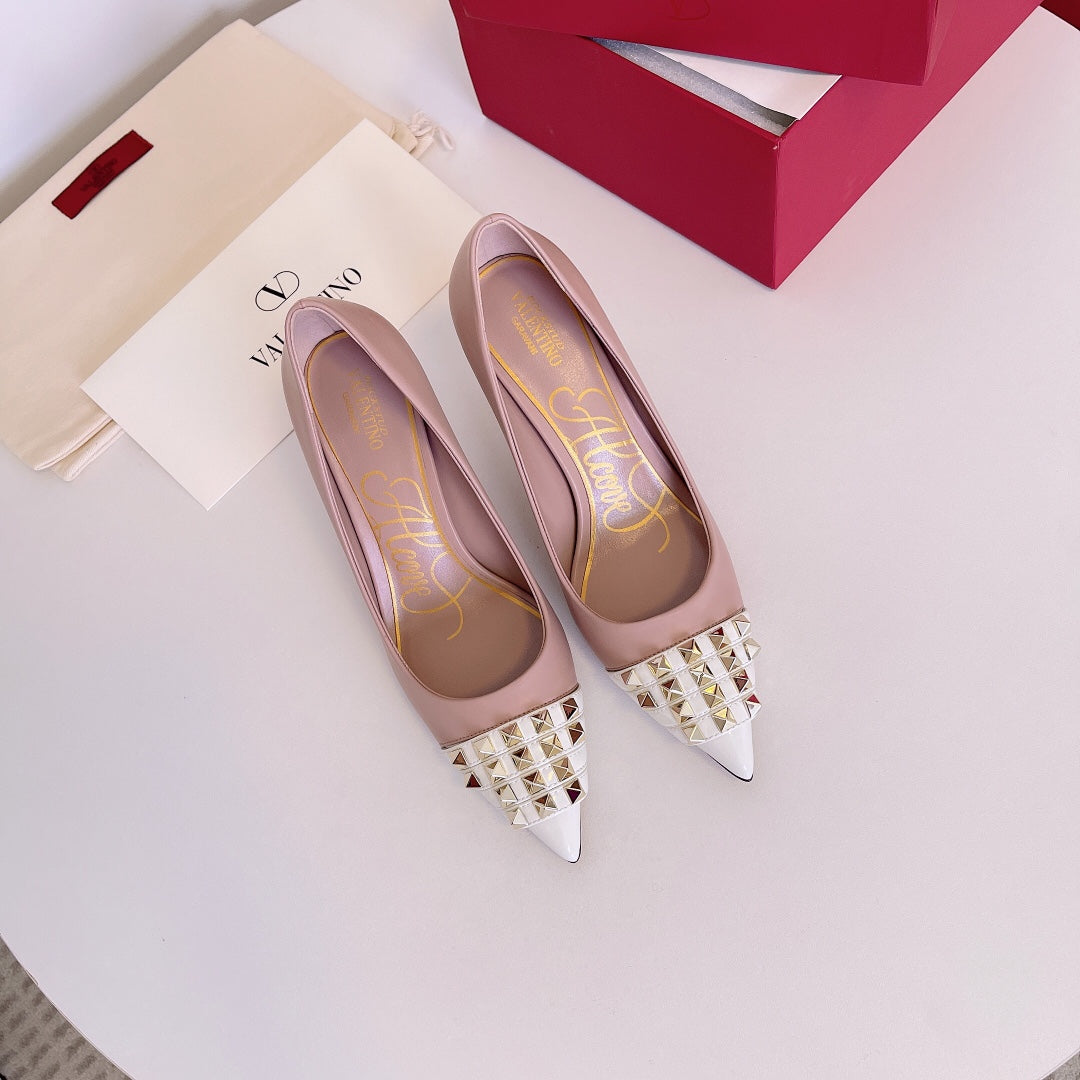 Valent* 24 new style rivet high heels