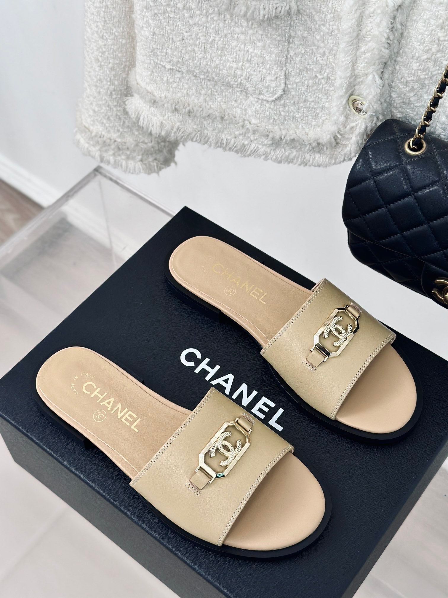 CHA* 24 new slippers 1:1 VIP