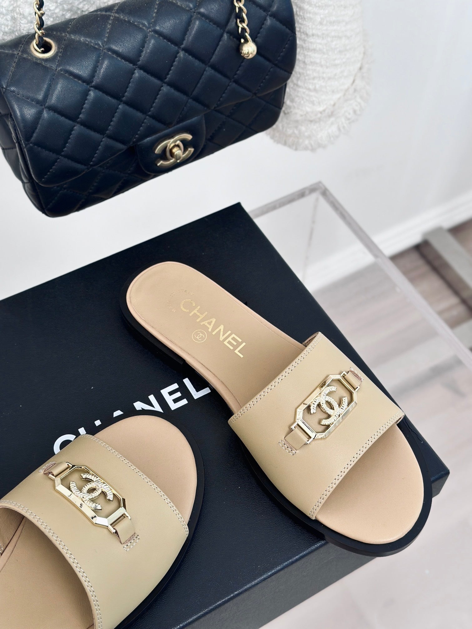 CHA* 24 new slippers 1:1 VIP