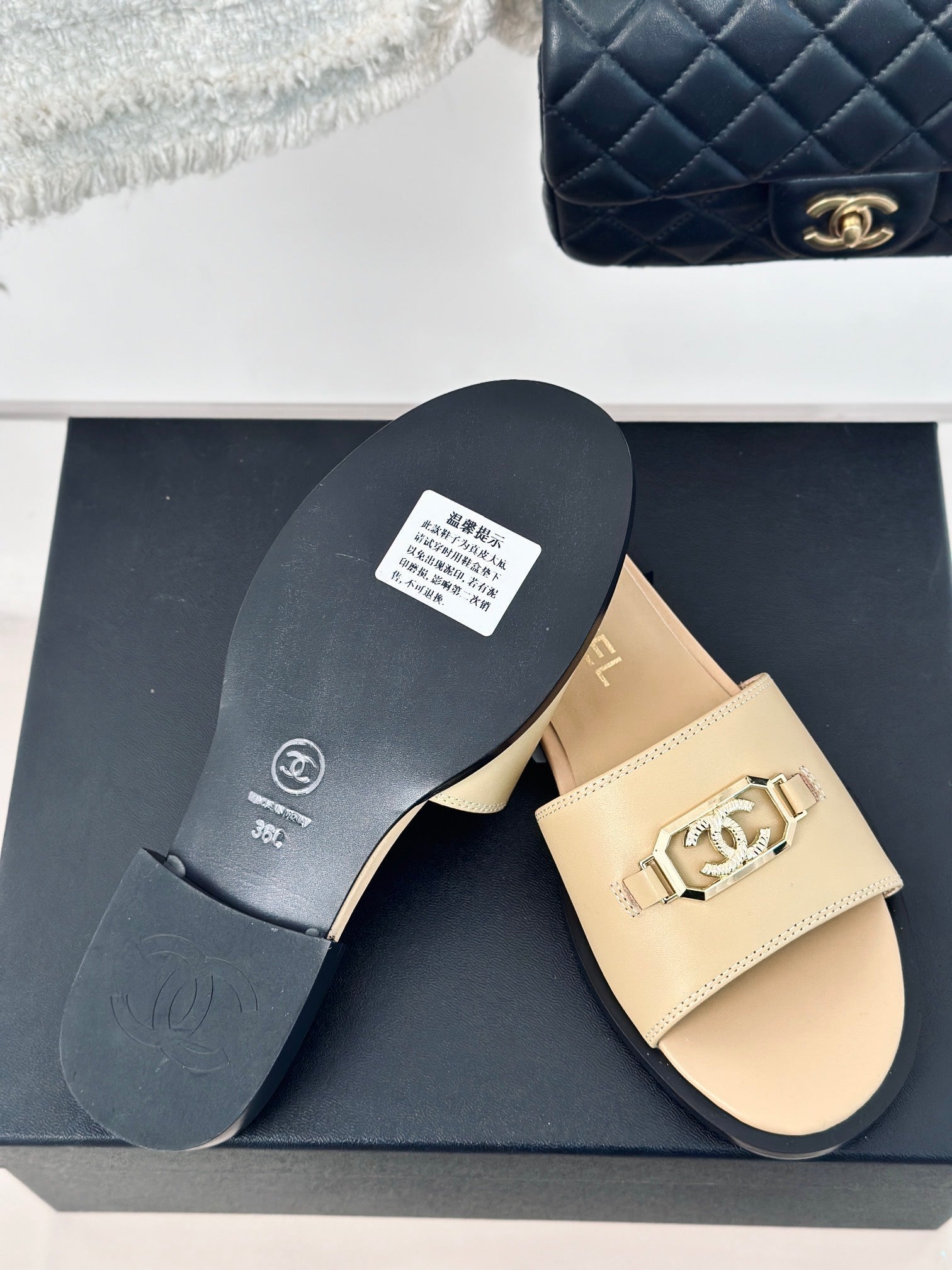 CHA* 24 new slippers 1:1 VIP