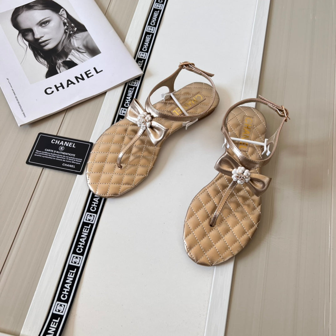 CHAN* 24 new bow sandals