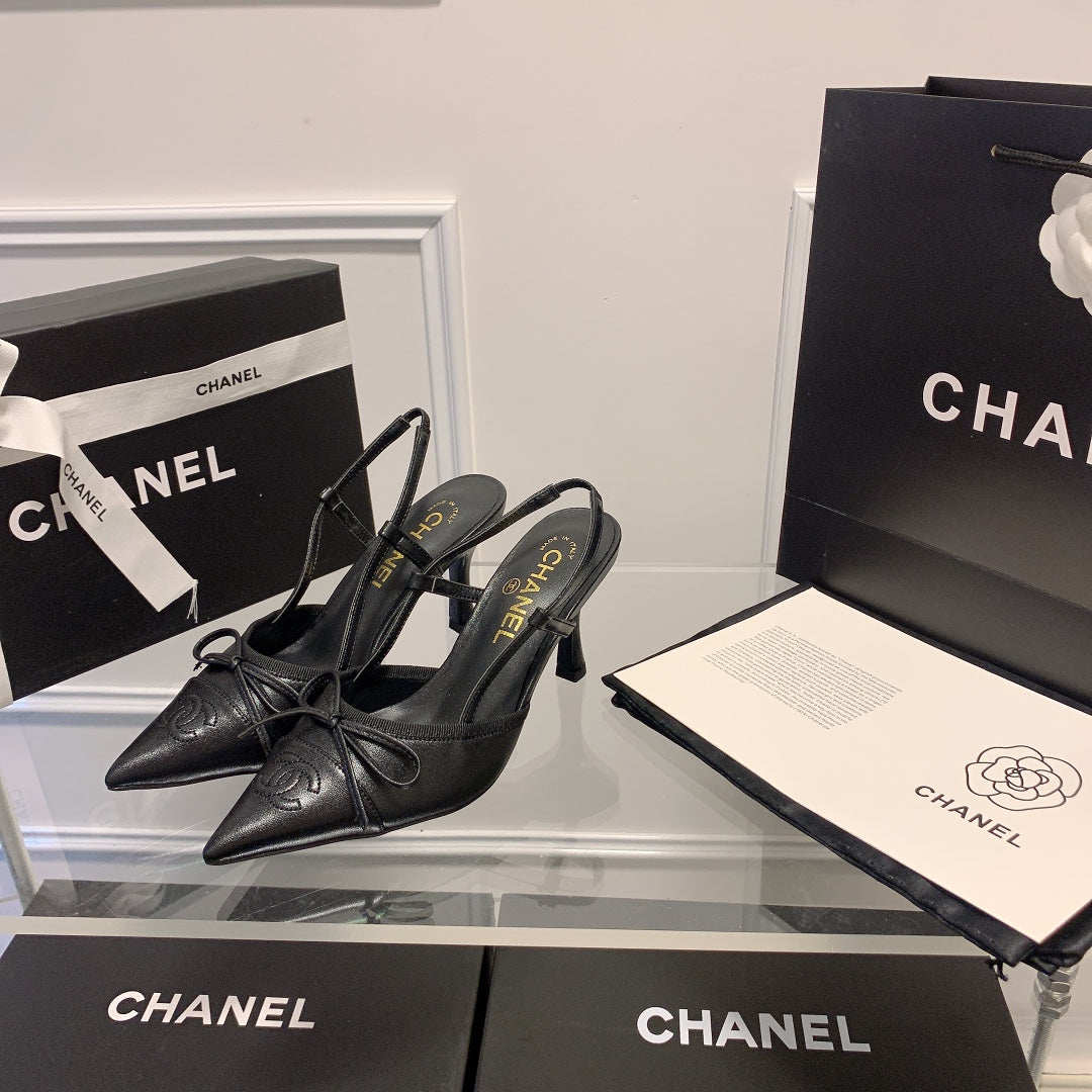 CHNA* 25SS Pointed Toe High Heels