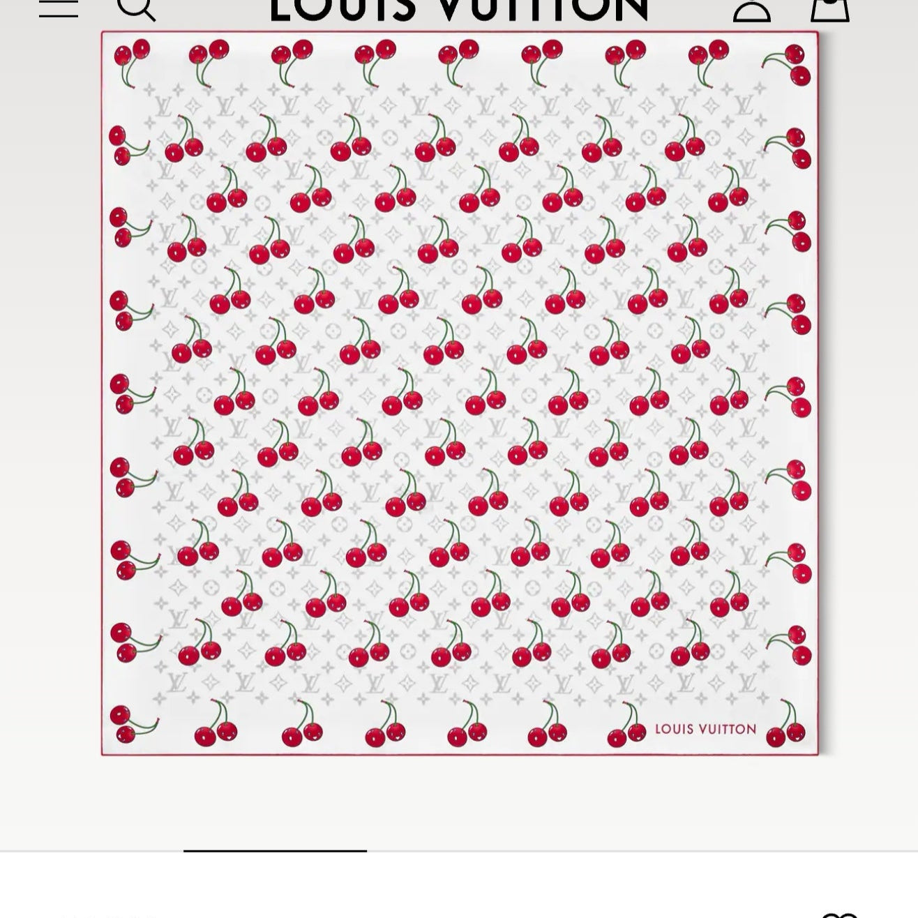LOU* 25SS scarf
