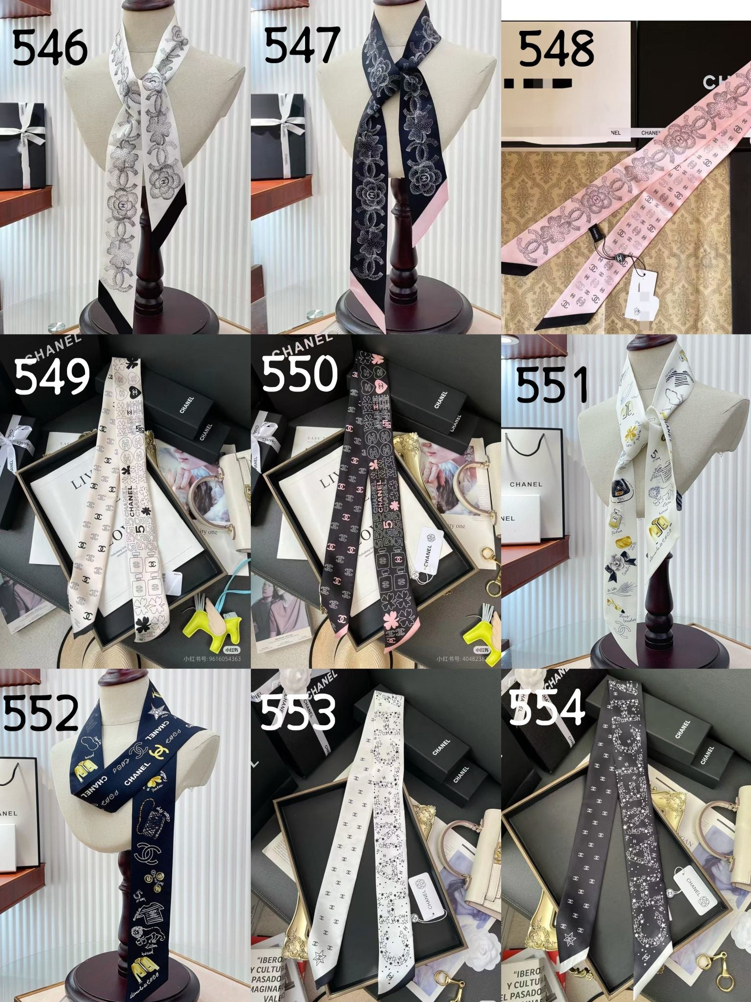 25SS New Silk Scarf
