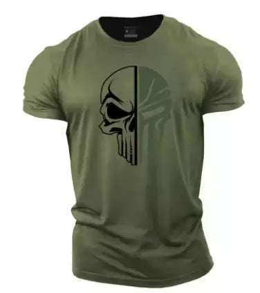 Military skull t-shirt