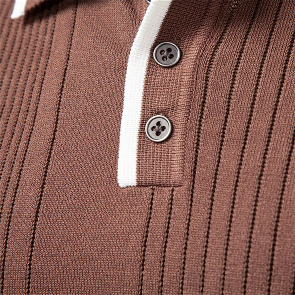 Langford Knit Polo Shirt