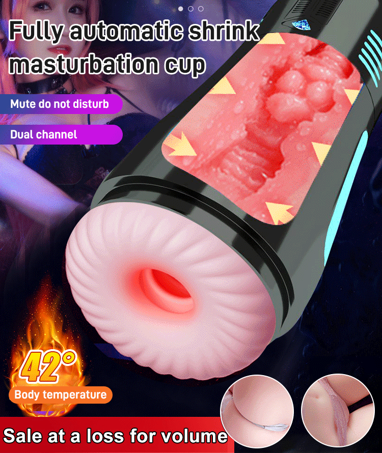 🎁【Discreet Delivery】 Fully automatic, hands-free retractable relaxation cup