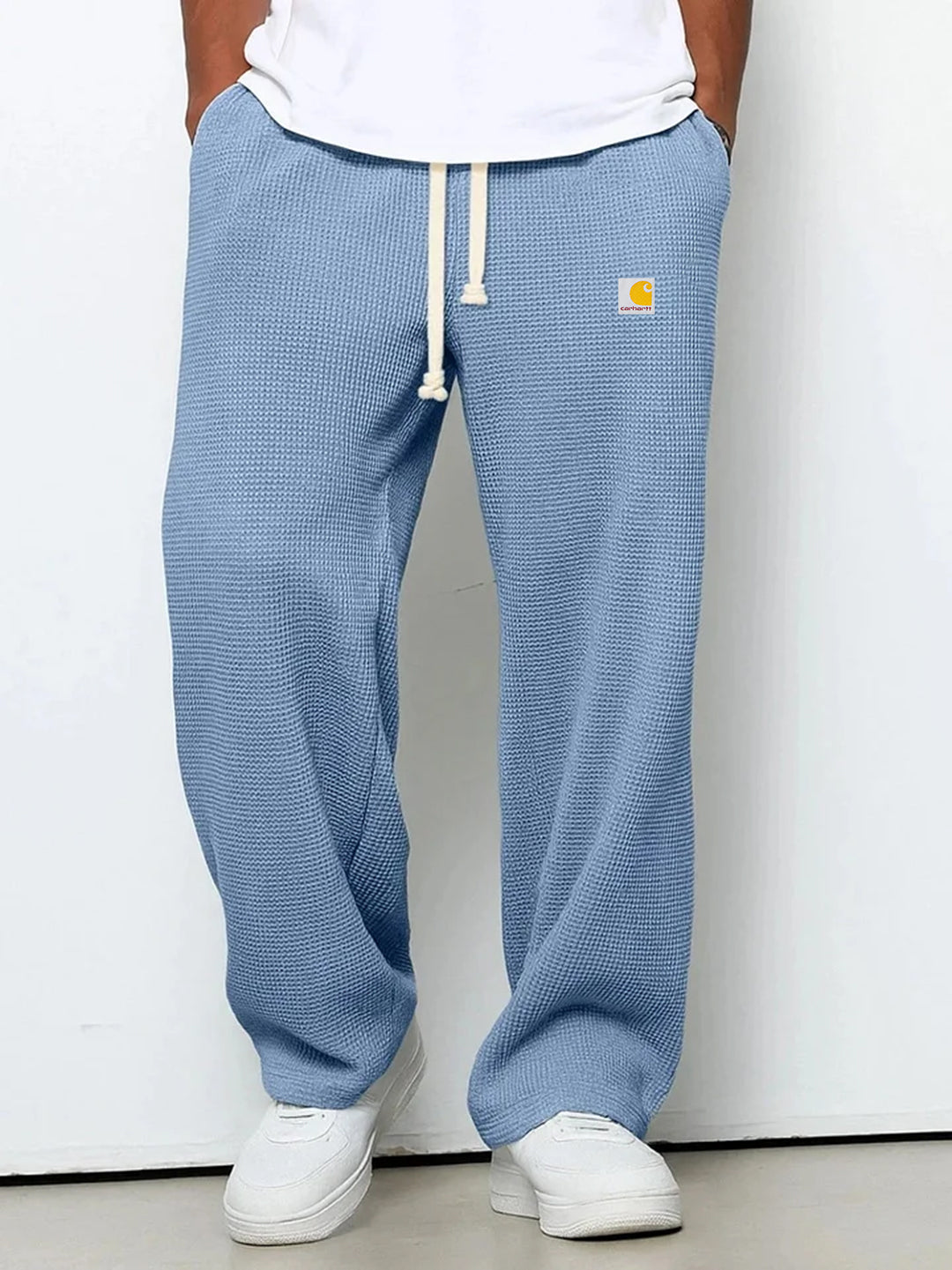 Men's Spring And Autumn Casual Sports Textured Trousers