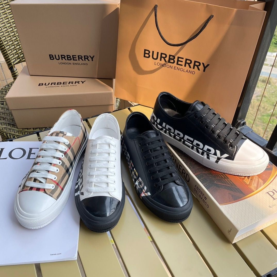 B  canvas loafers