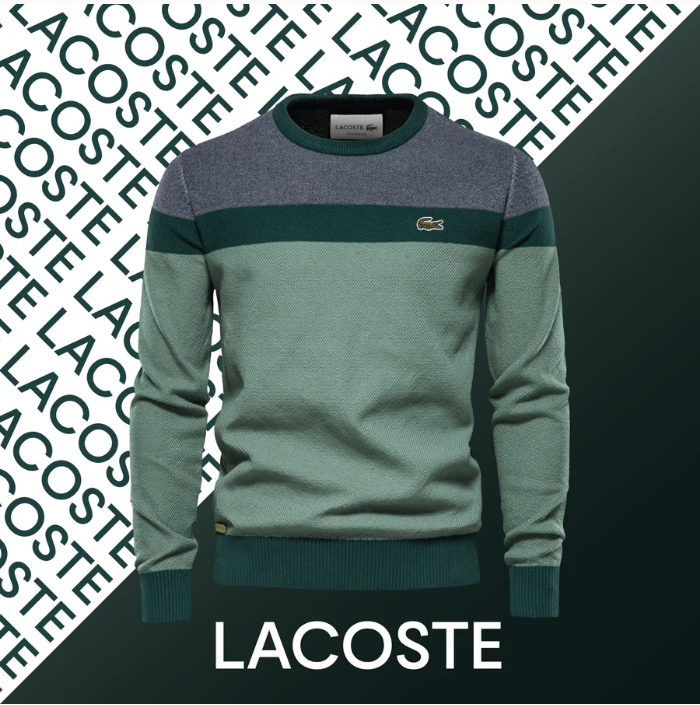 Men's long-sleeved knitwear